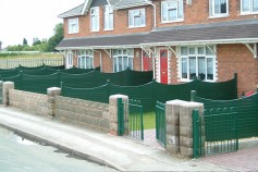 Classic Green used by Walsall housing group on a regeneration project.